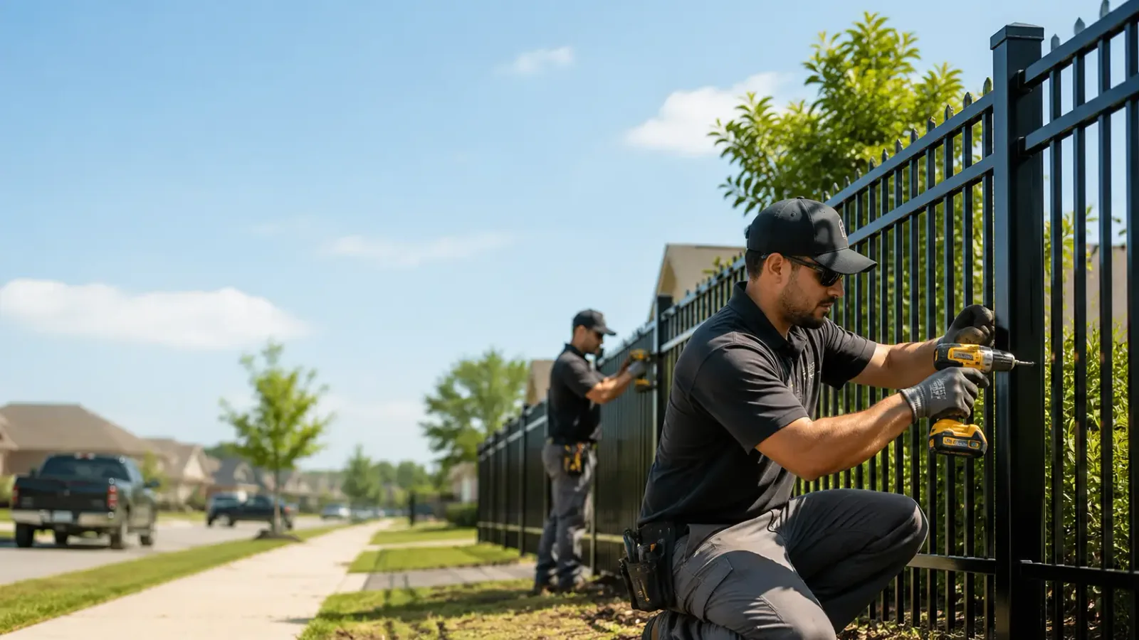 Metal Fence Installation in Stacy, NC